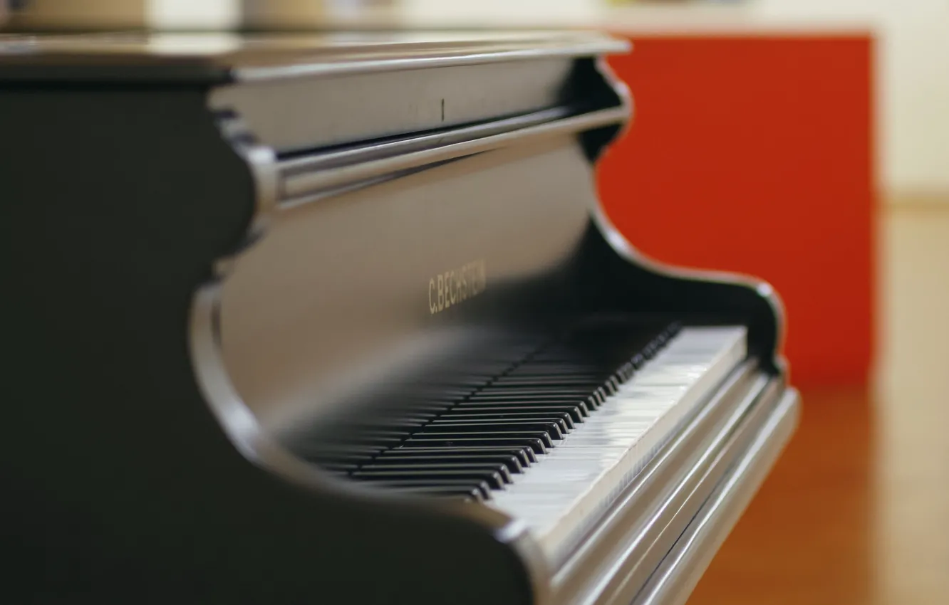 Photo wallpaper music, background, piano