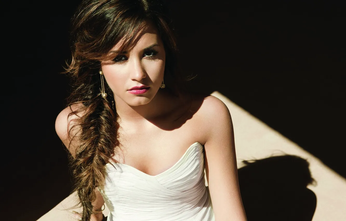 Photo wallpaper girl, beautiful, cool, nice, dermi lovato