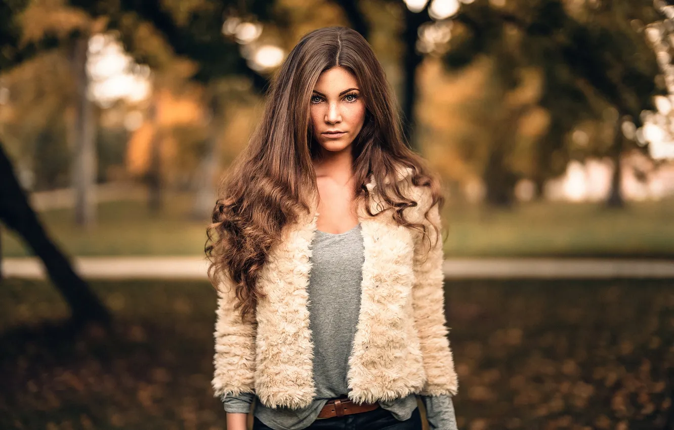 Photo wallpaper autumn, Sophie, Martin Kuhn