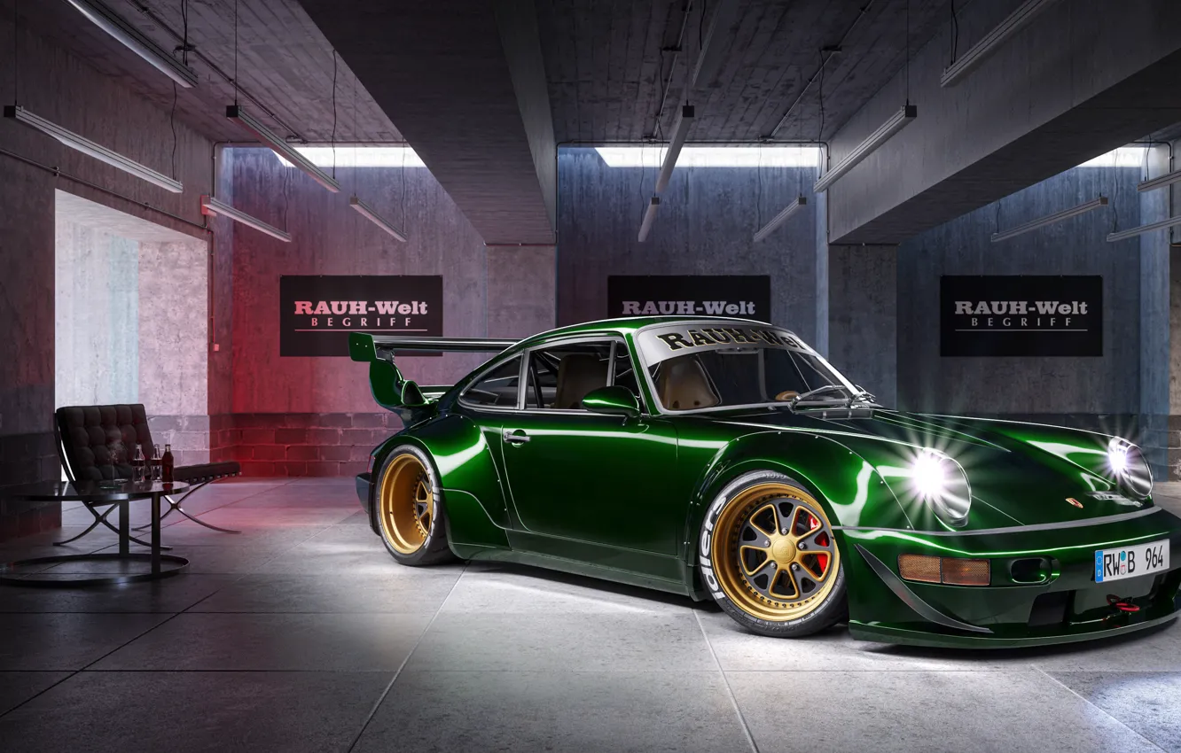 Photo wallpaper 911, Porsche, RWB, 2019