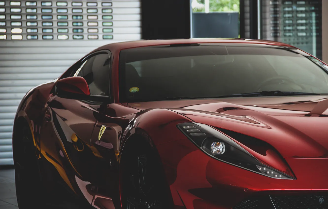 Photo wallpaper car, Ferrari, sportscar, 812 Superfast, Viktor Theo