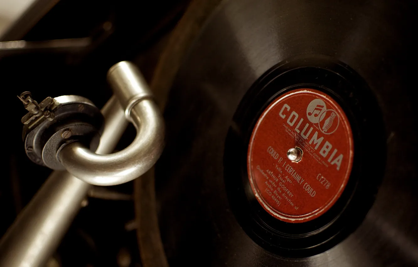 Photo wallpaper music, vinyl, gramophone