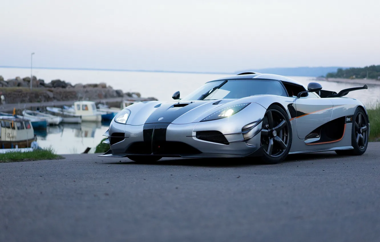 Photo wallpaper car, Koenigsegg, One 1, Hiper