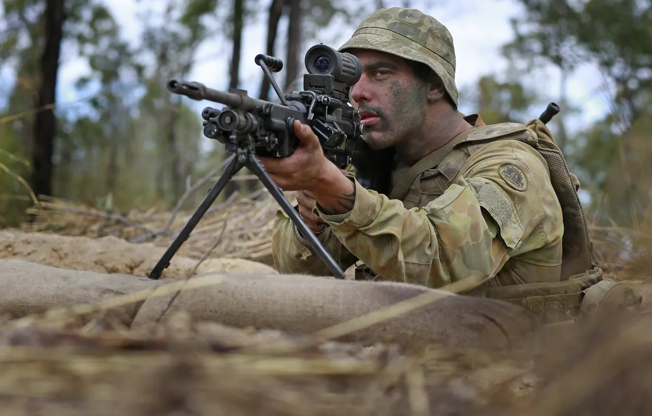 Photo wallpaper Queensland, Australian Army, Shoalwater Bay training area