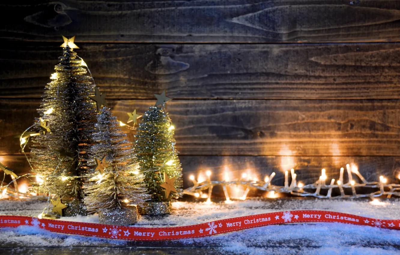 Photo wallpaper tree, New Year, Christmas, merry christmas, decoration, xmas