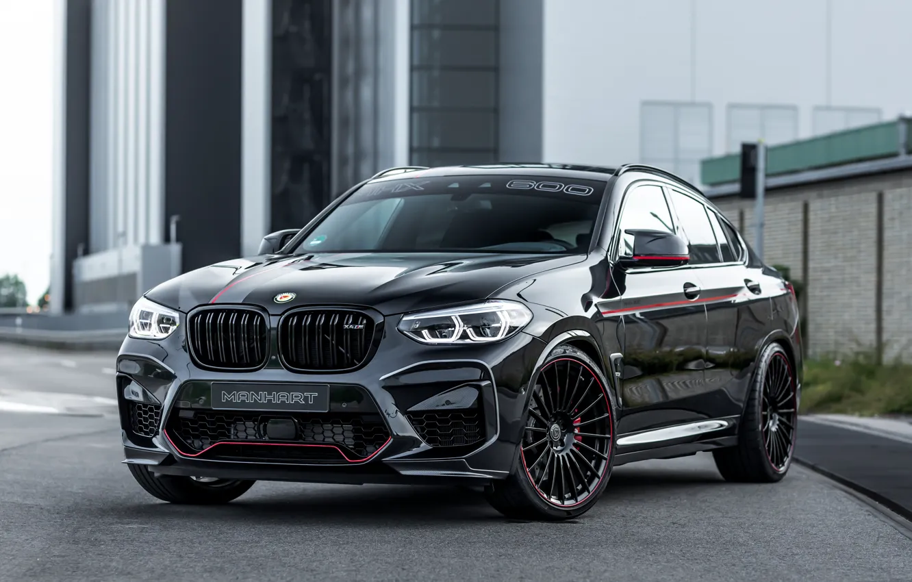 Photo wallpaper BMW, black, Manhart, BMW X4, MHX4, Manhart MHX4