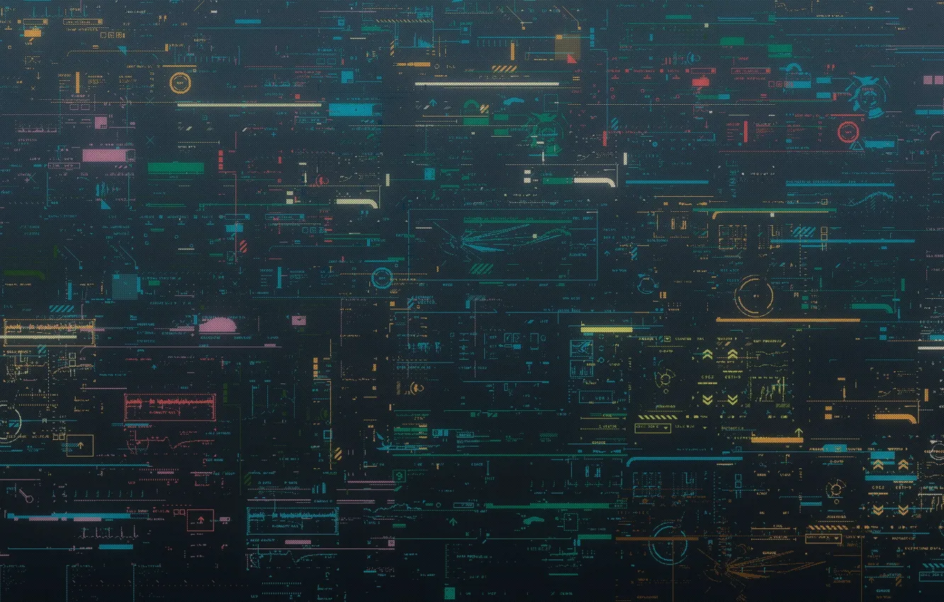 Photo wallpaper lights, wallpaper, tech, technology