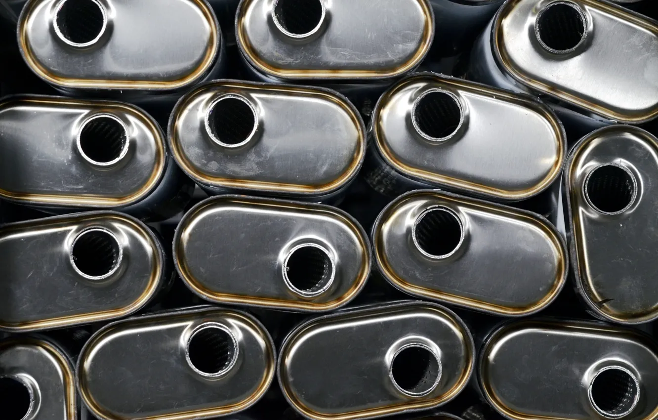 Photo wallpaper oils, cans, Empty