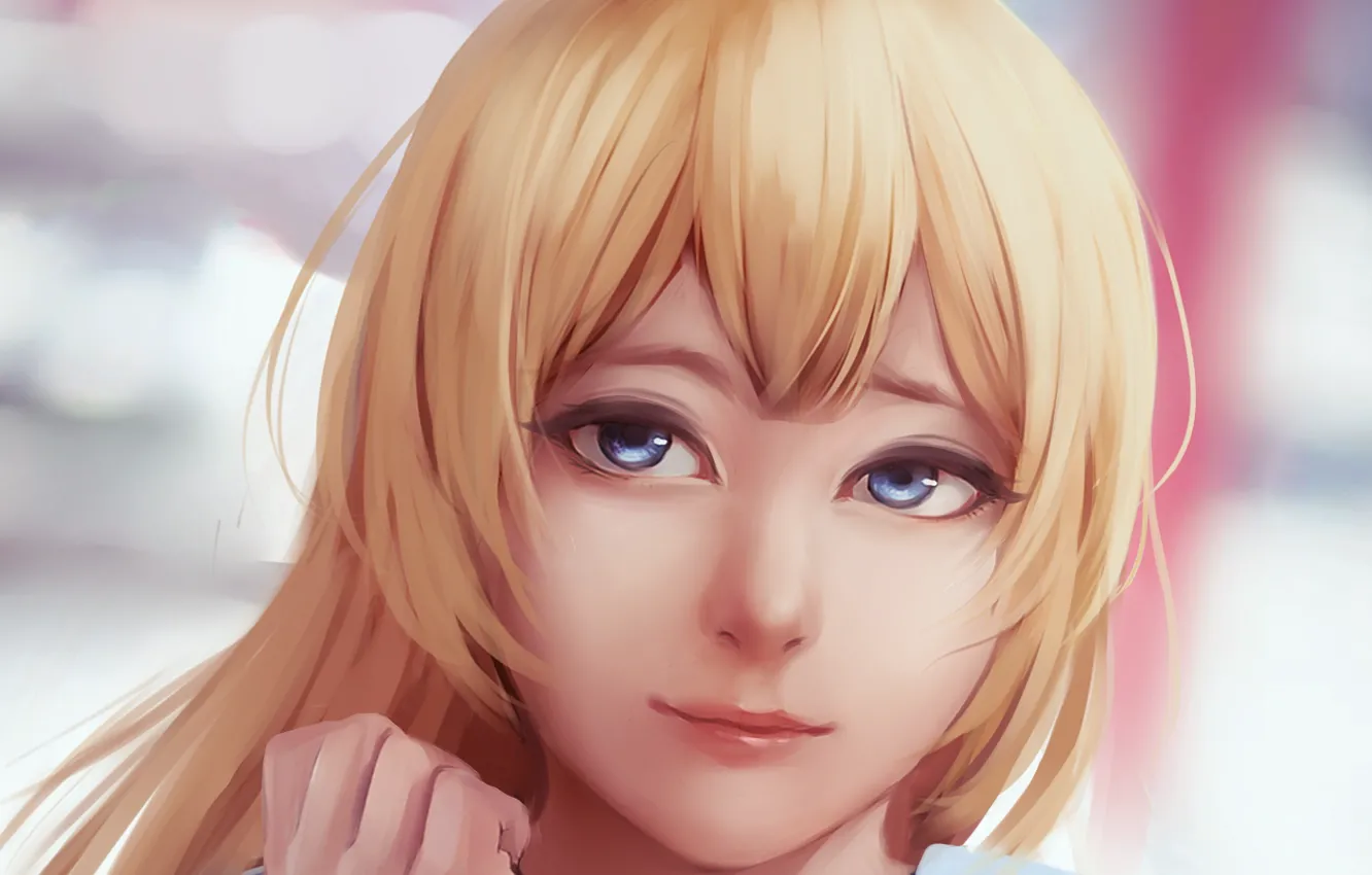 Photo wallpaper girl, art, nisekoi, Feigned love