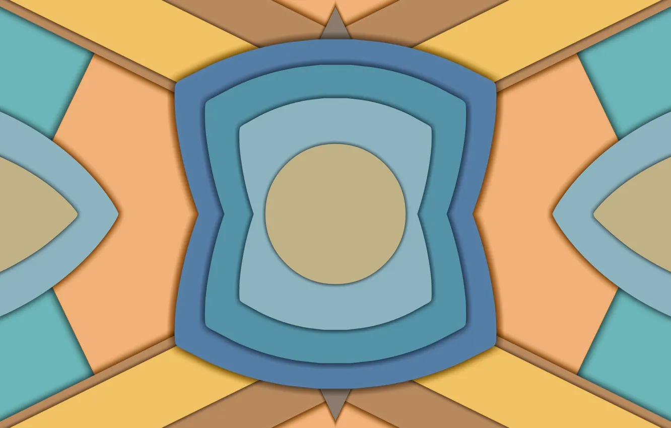 Photo wallpaper shadow, figure, layer