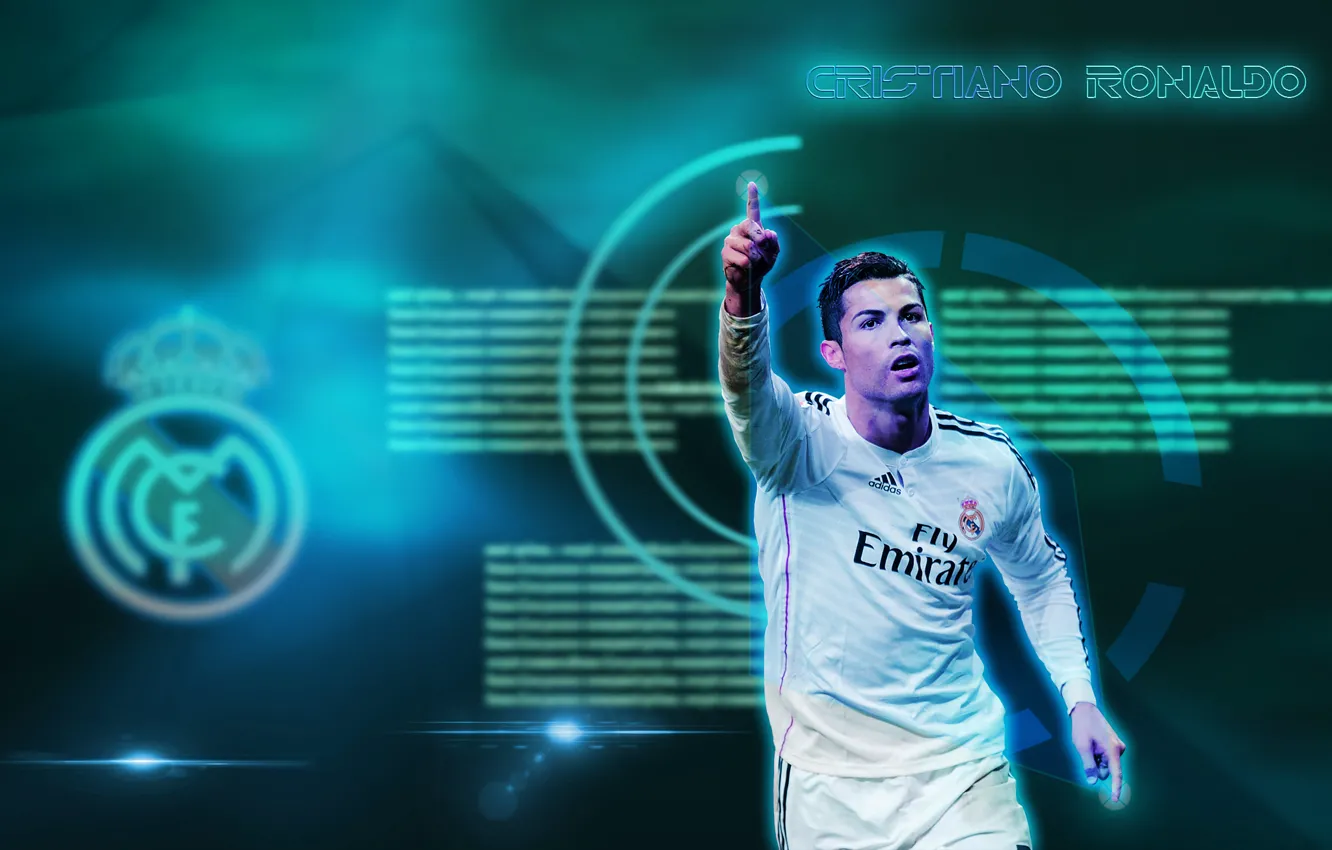 Photo wallpaper Football, Football, Ronaldo