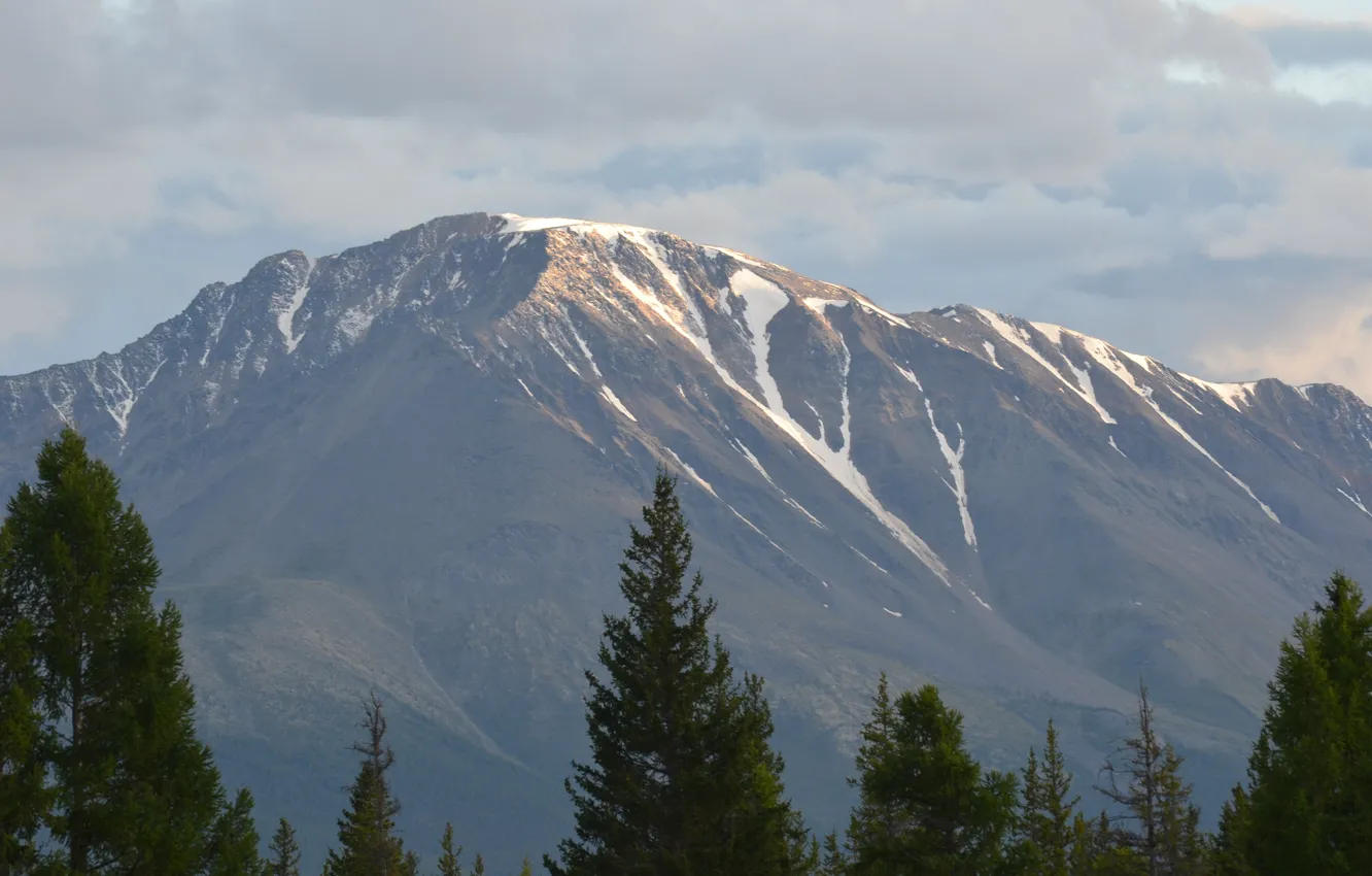 Photo wallpaper mountains, ate, Altay