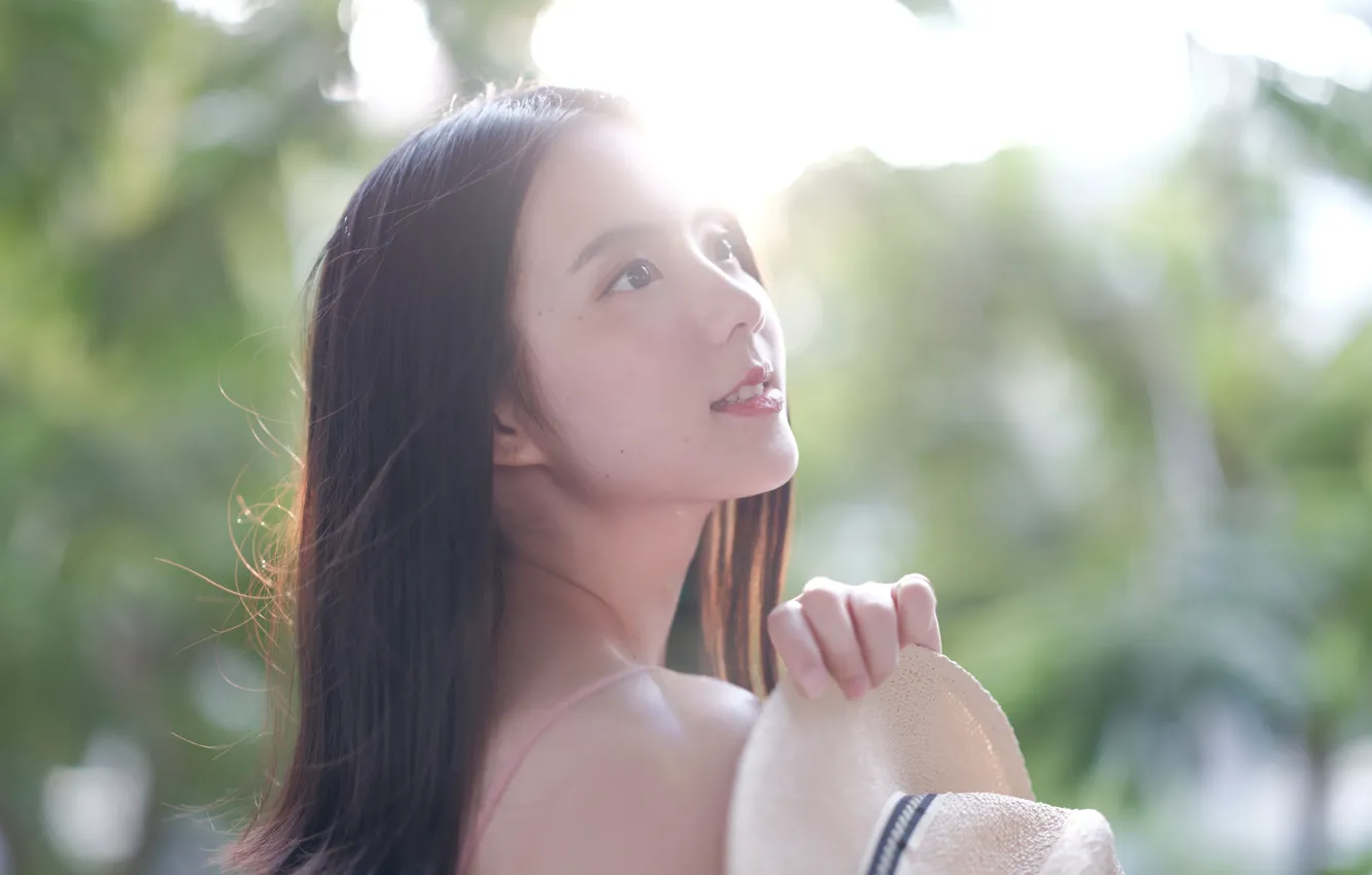 Photo wallpaper China, girl, sexy, girls, woman, model, asian, cute