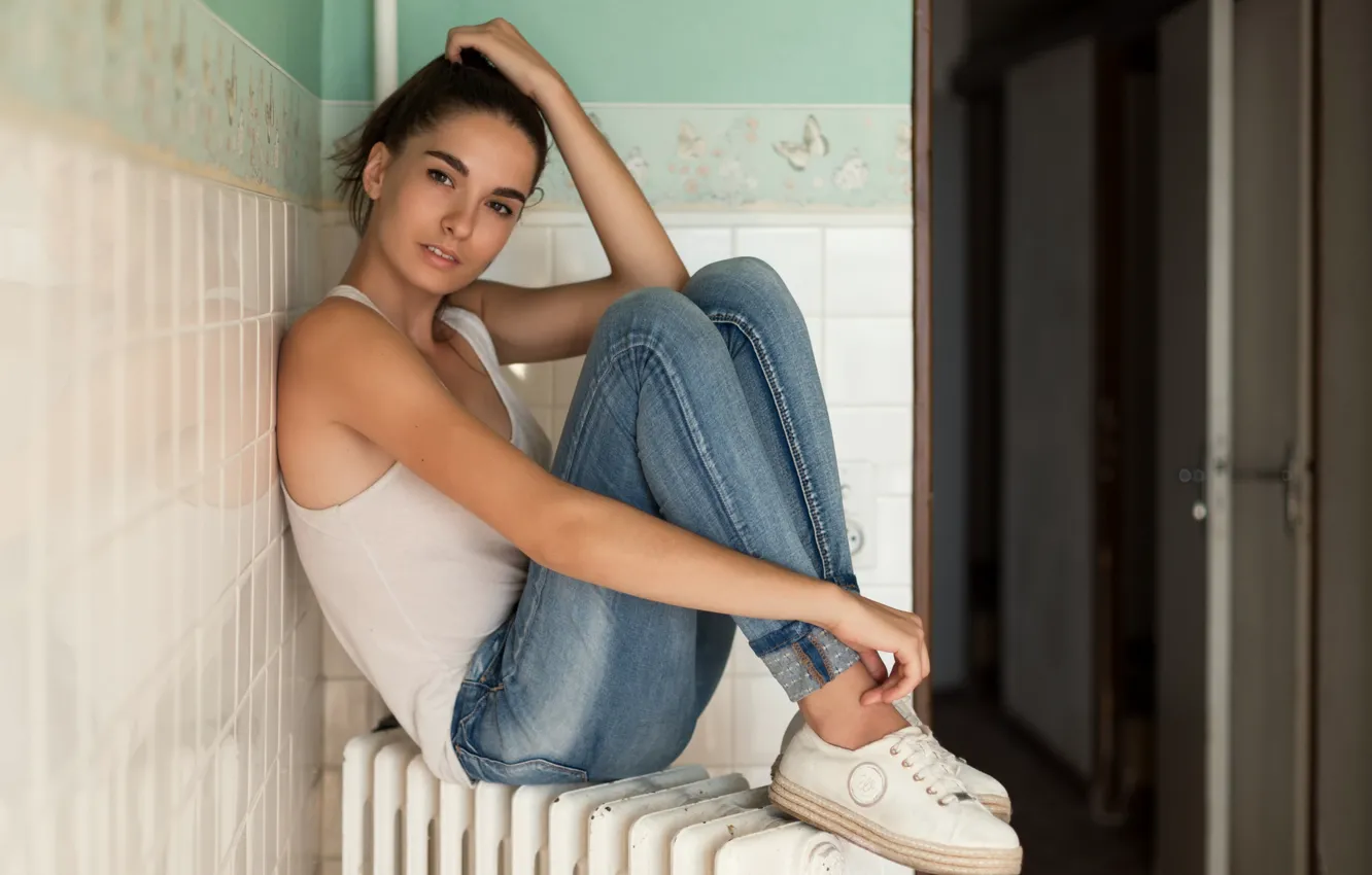 Photo wallpaper jeans, Mike, the beauty, Bad Influence