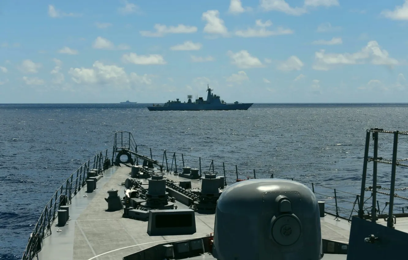 Photo wallpaper destroyer, TRACKING, JS Akebono, DD-108