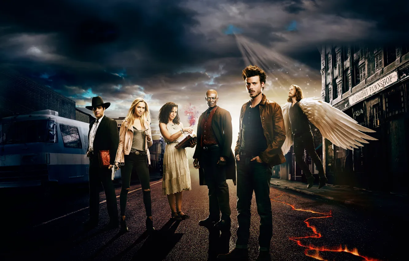 Photo wallpaper mystic, fantasy, Arielle Kebbel, detective, drama, Texas, Texas, midnight