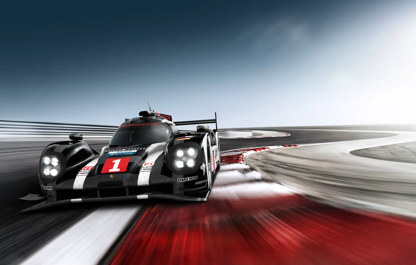 Photo wallpaper Porsche, Hybrid, WEC, 919, 2016, FIA