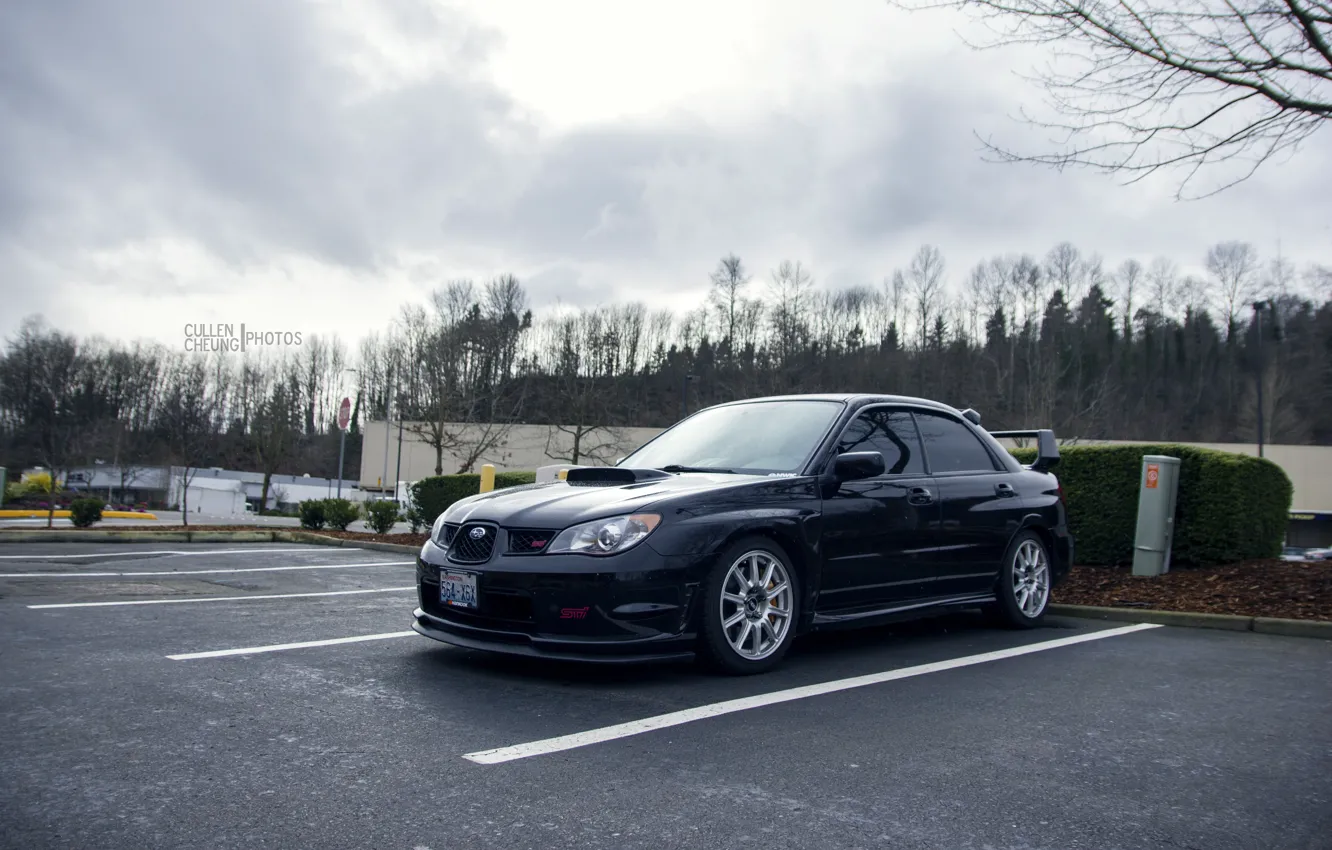Photo wallpaper Subaru, WRX, STI