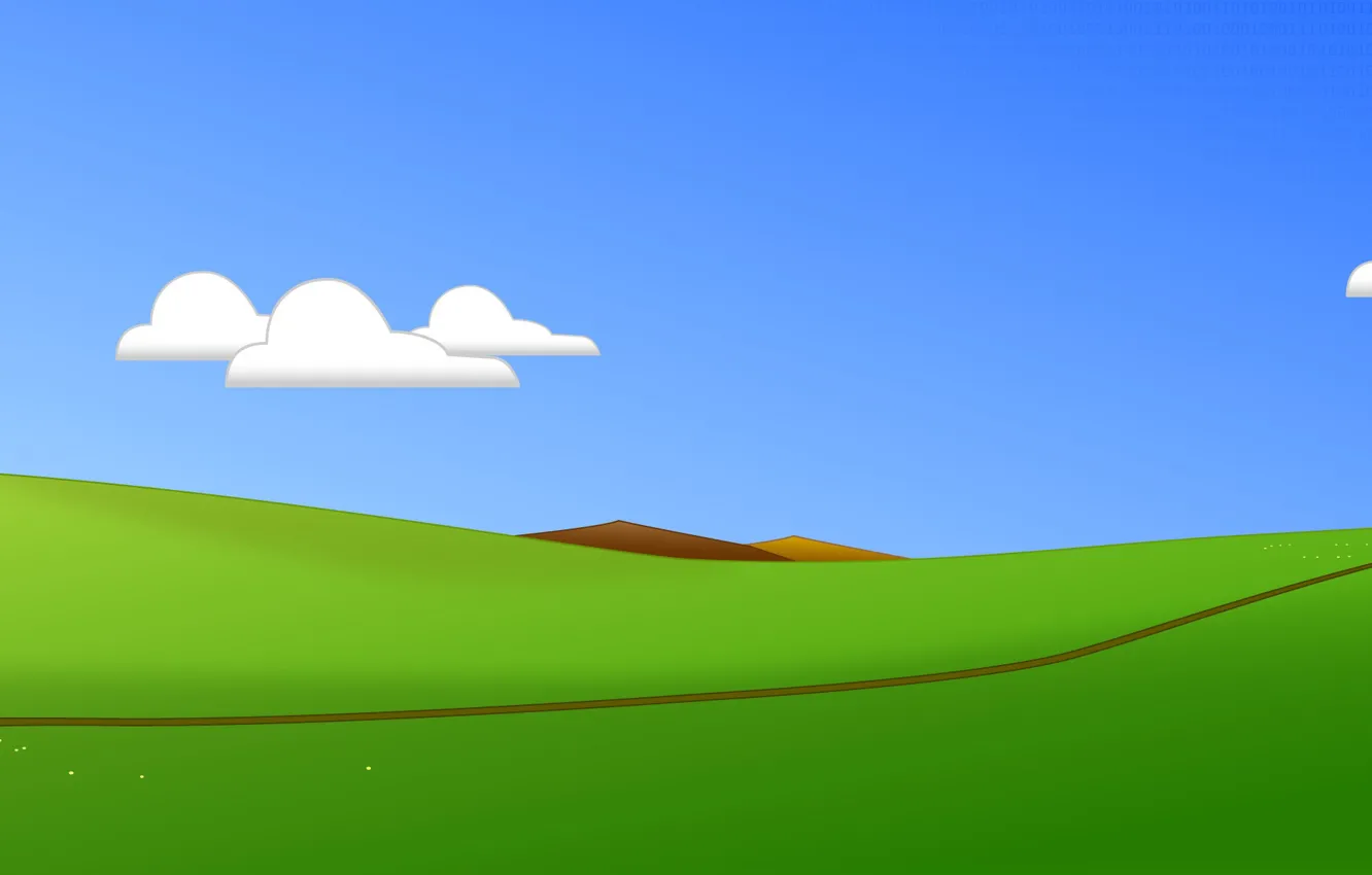 Photo wallpaper minimalism, vector, chicken