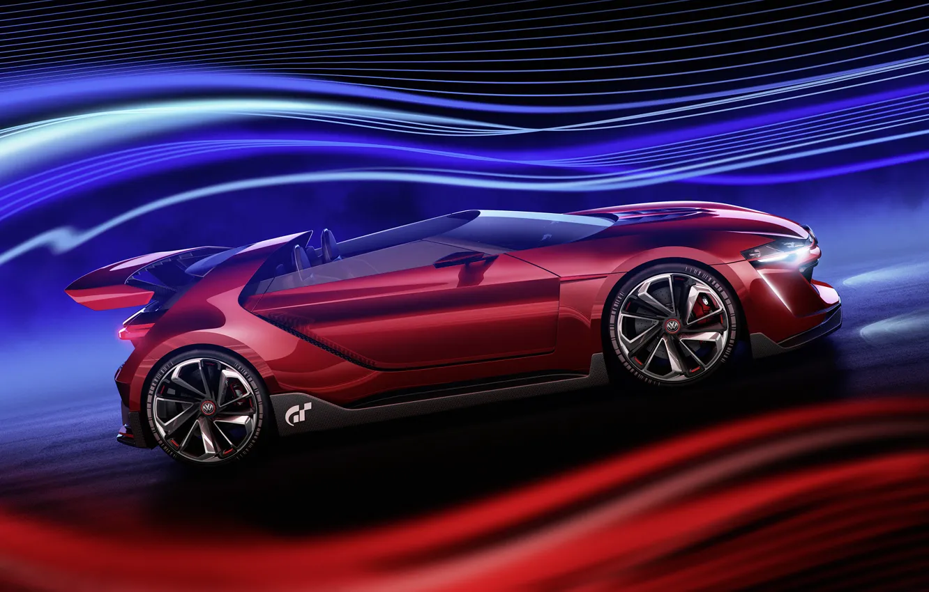 Photo wallpaper Concept, Roadster, Volkswagen, GTI, 2014