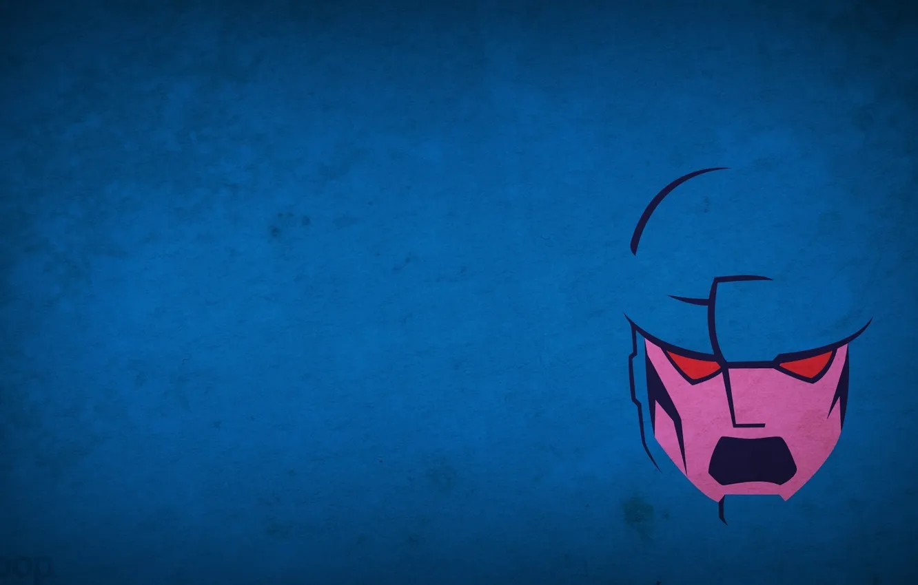 Photo wallpaper robot, minimalism, the guardian, X-Men, blo0p