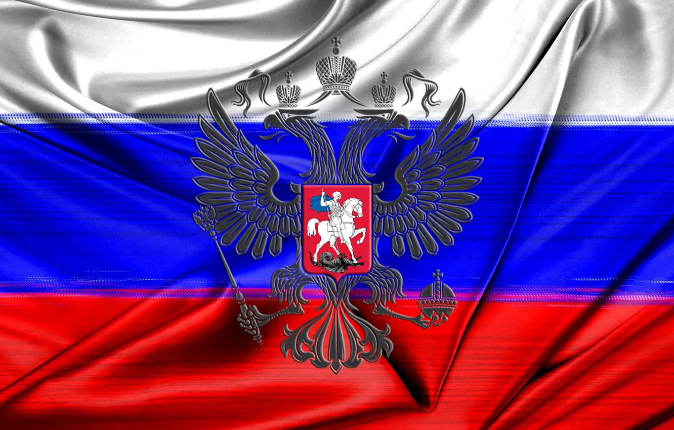 Photo wallpaper background, Tricolor, Russia, the flag of Russia
