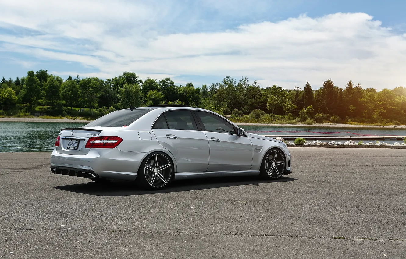 Photo wallpaper Mercedes, Benz, E-Class, Mercedes, AMG, E63, Vossen