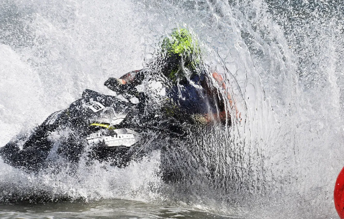 Photo wallpaper race, boat, speed