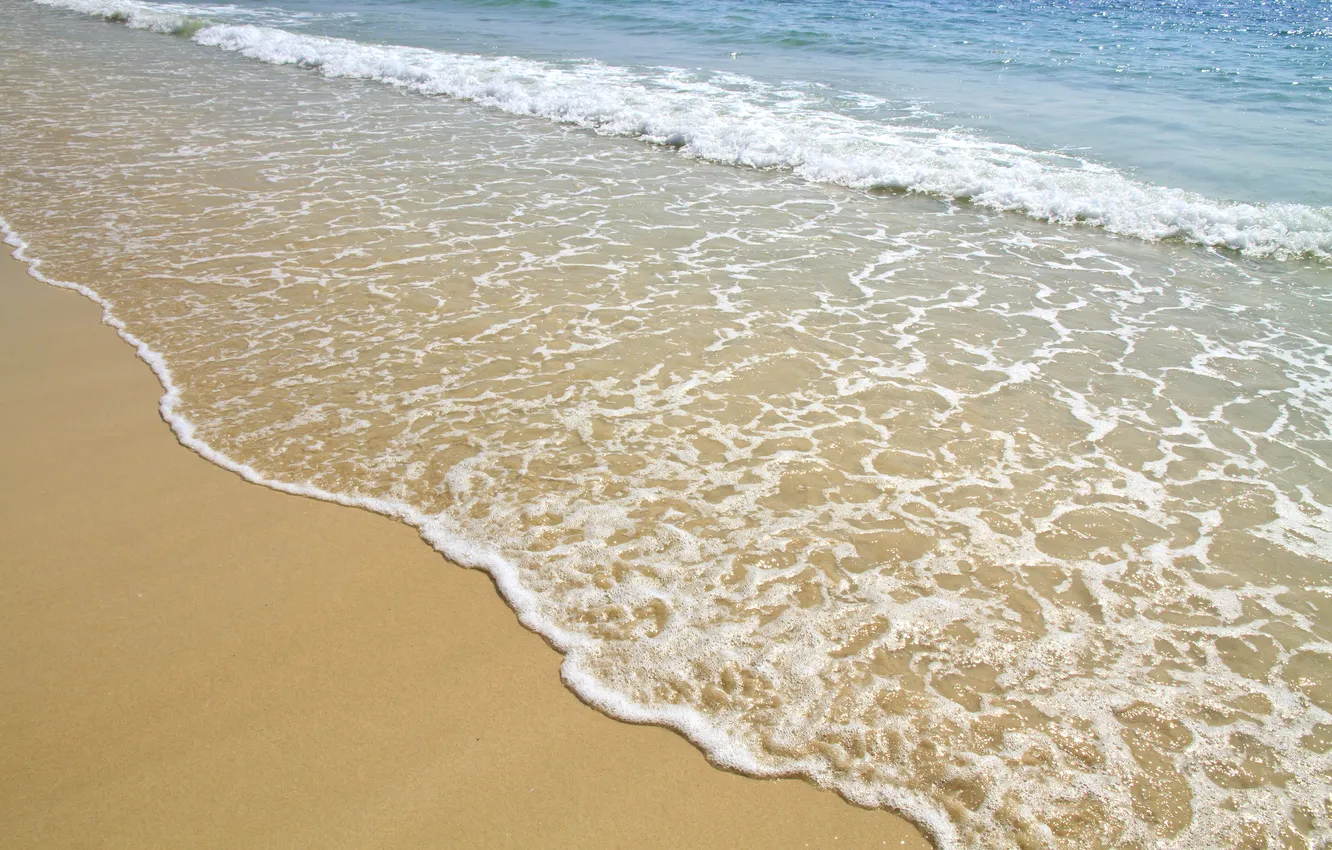 Photo wallpaper sand, sea, beach, summer, summer, beach, sea, sand