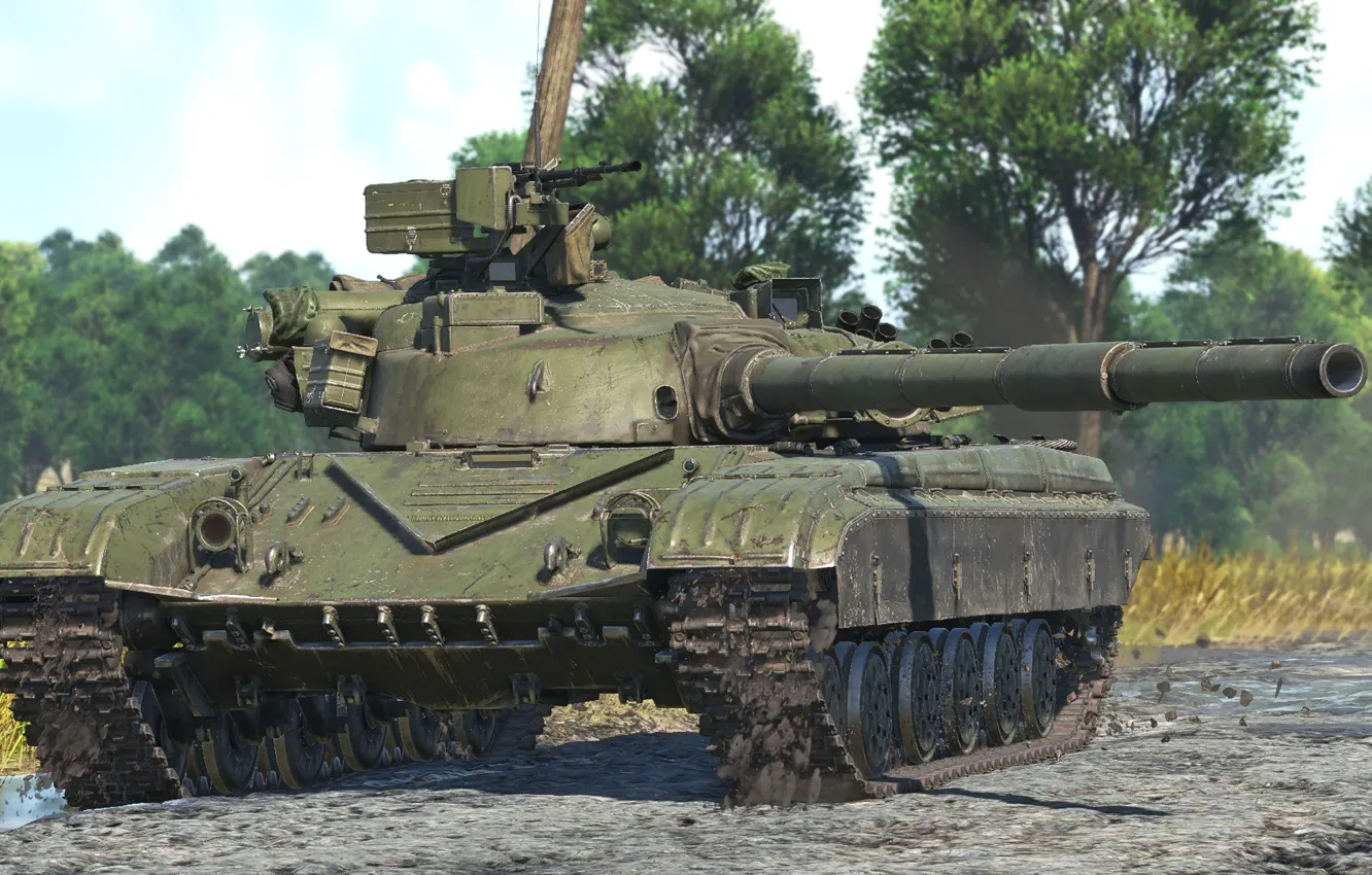 Photo wallpaper USSR, T-64B, Main battle tank, A.A. Morozov