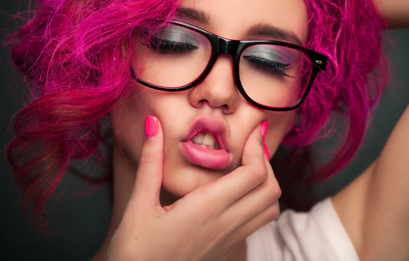 Photo wallpaper girl, face, sexy, sweetheart, model, bright, portrait, cool