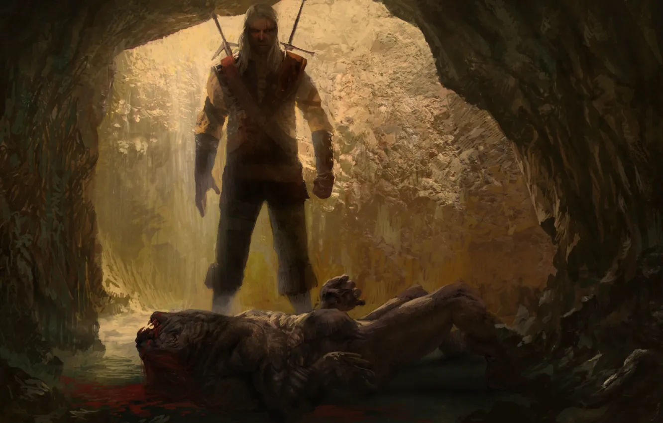 Photo wallpaper striga, The Witcher, The Witcher, Enhanced Edition