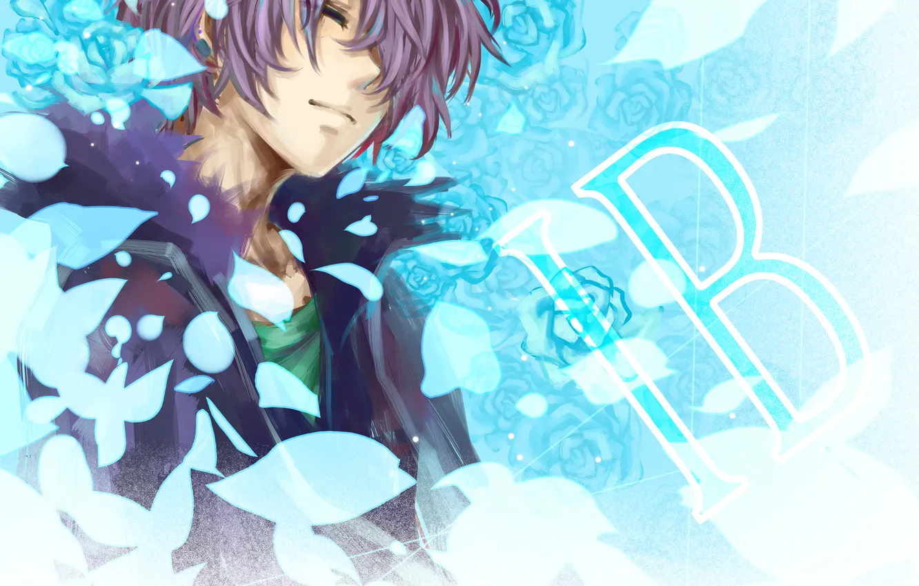 Photo wallpaper petals, Garry, guy. roses