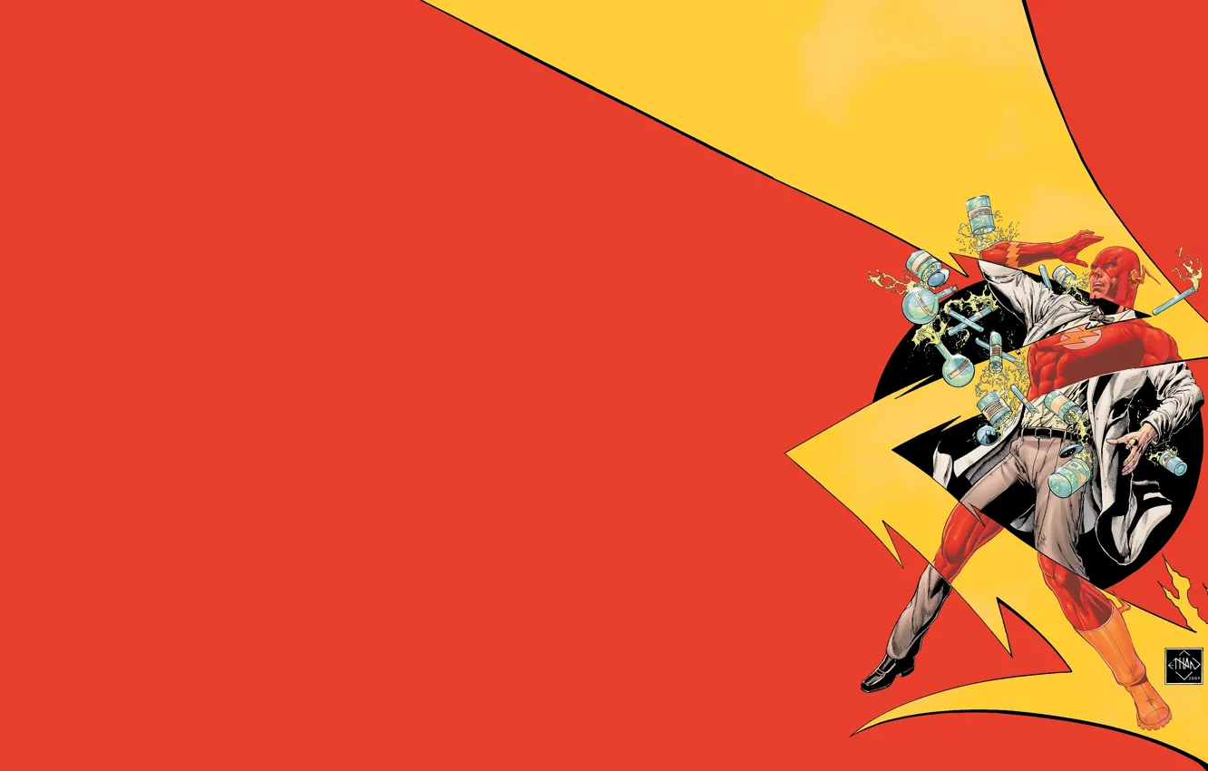 Photo wallpaper Flash, Flash, Barry