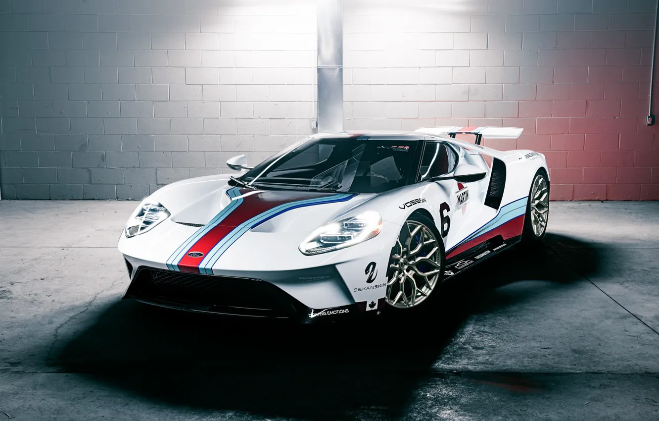 Photo wallpaper Ford, USA, White, Martini