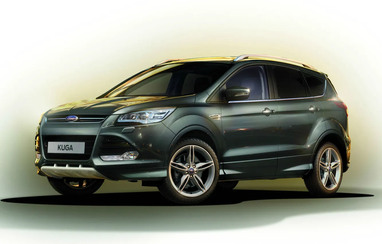 Photo wallpaper green, crossover, Titanium X Sport, Ford Kuga