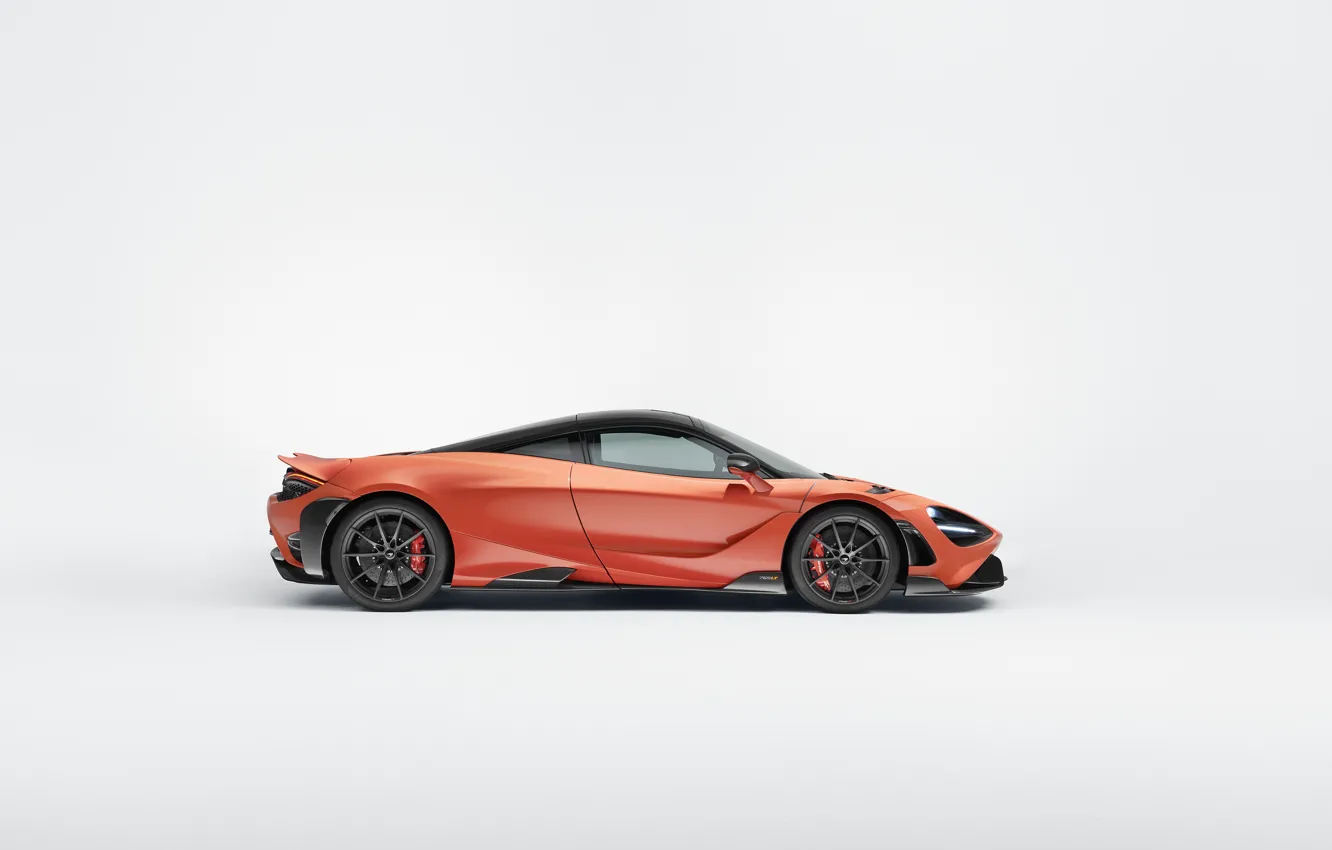 Photo wallpaper McLaren, supercar, side view, UK-spec, 2020, 765LT