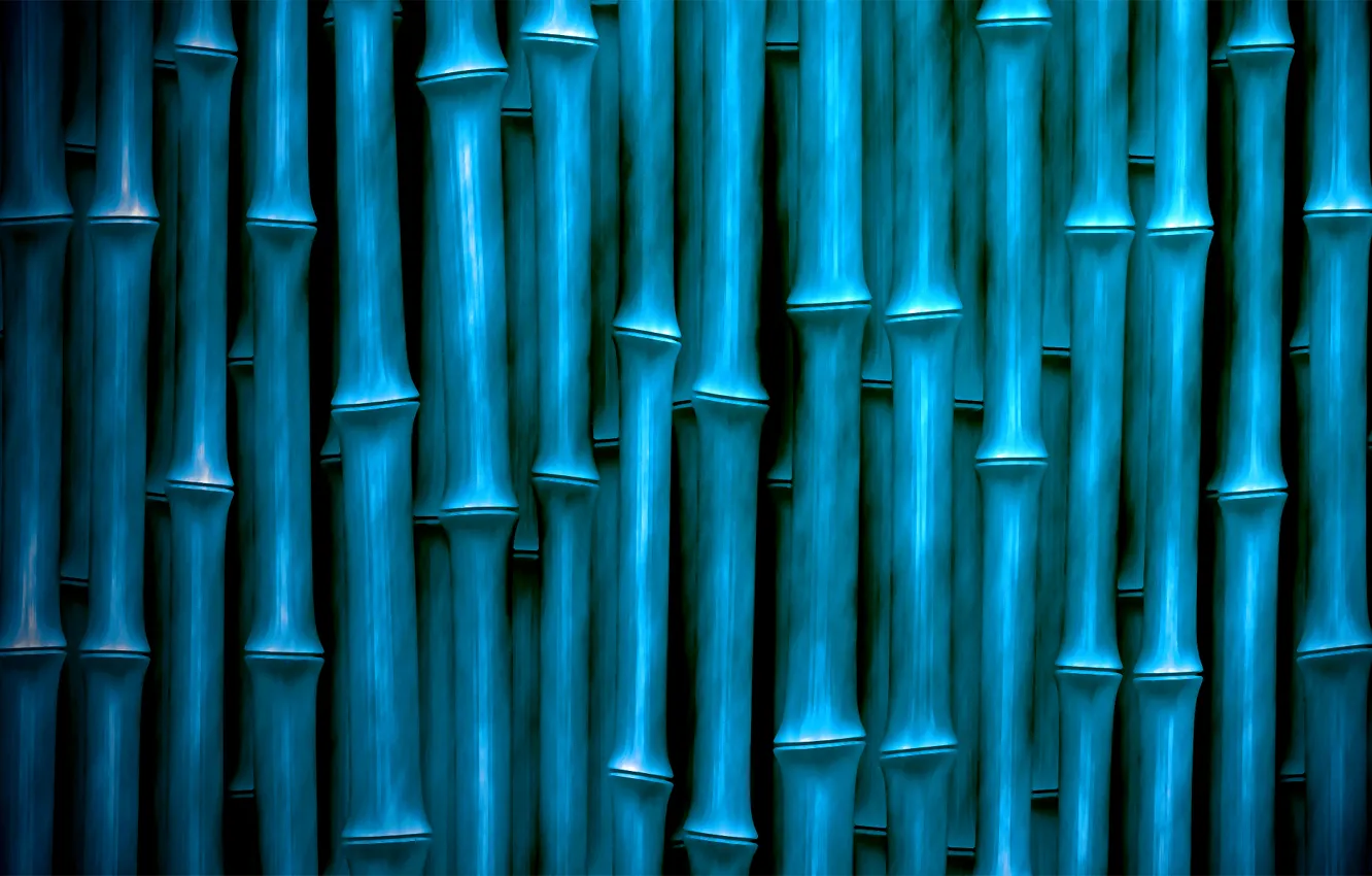 Photo wallpaper color, tube, bamboo