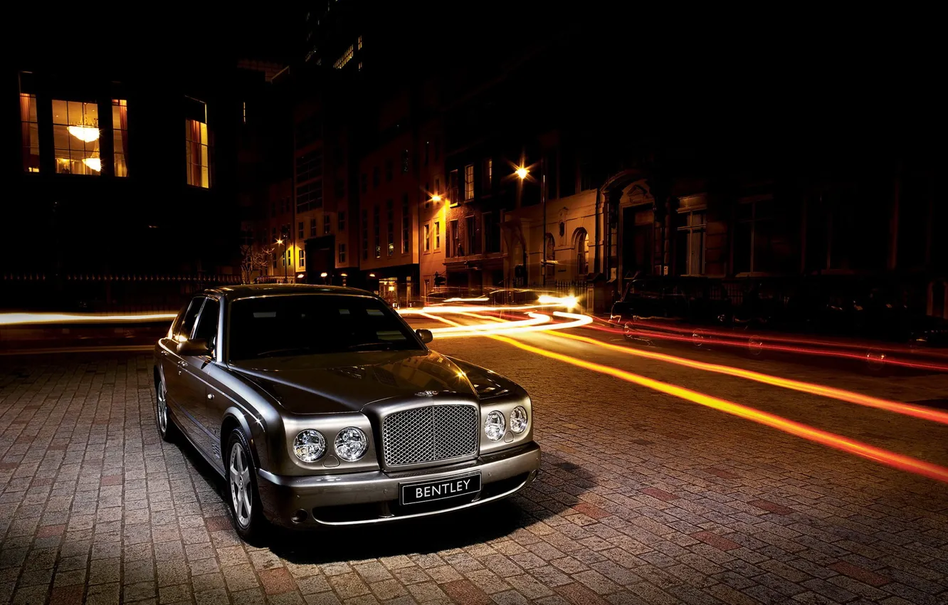 Photo wallpaper street, Bentley, train, Arnage