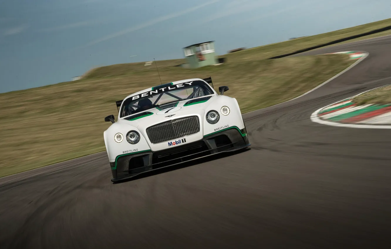 Photo wallpaper Race, Bentley Continental GT, 2015, Energo5
