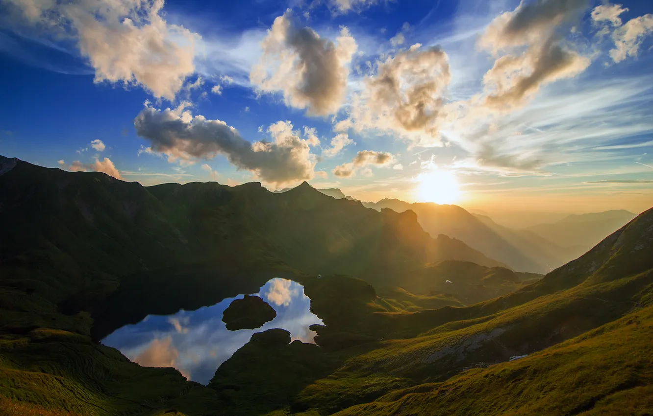 Photo wallpaper Germany, Bayern, Germany, Bayern, Federal Republic Of Germany, The Free State Of Bavaria, Behind stone