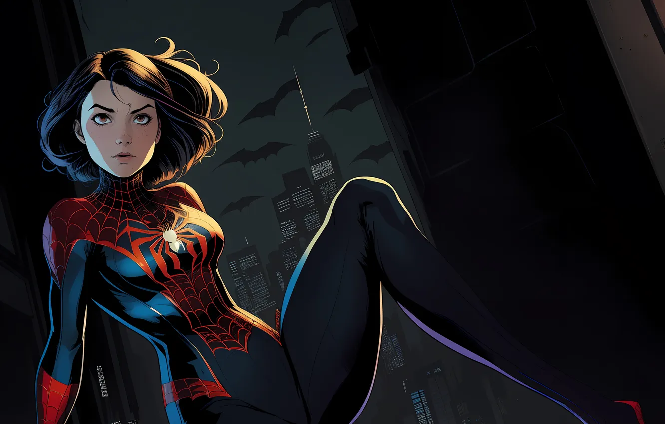 Photo wallpaper Fiction, Comics, May Parker