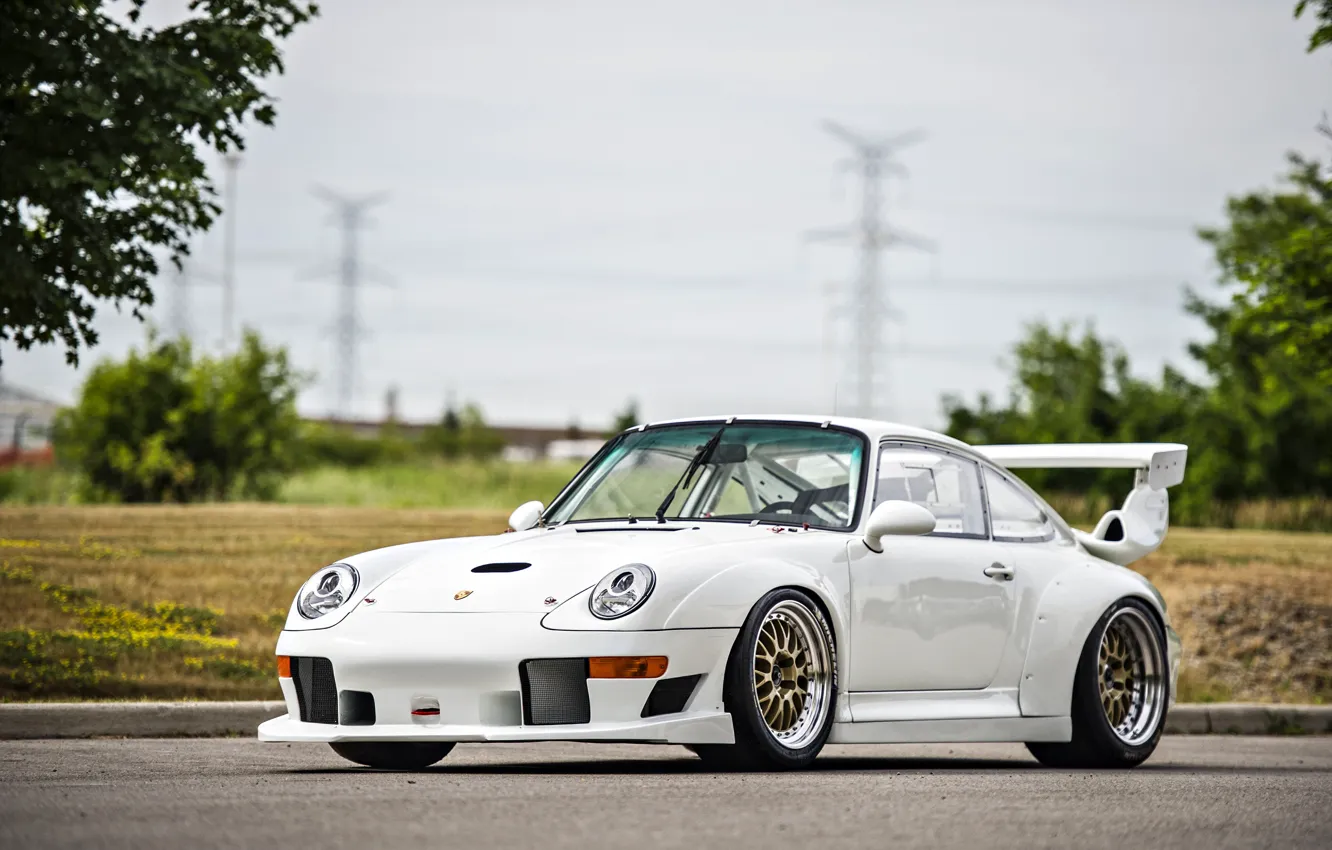 Photo wallpaper white, 911, Porsche, Porsche, GT2