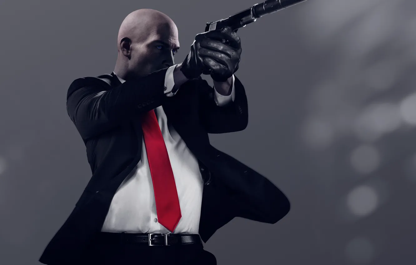 Photo wallpaper Agent 47, IO Interactive, Warner Bros. Interactive Entertainment, Hitman 2