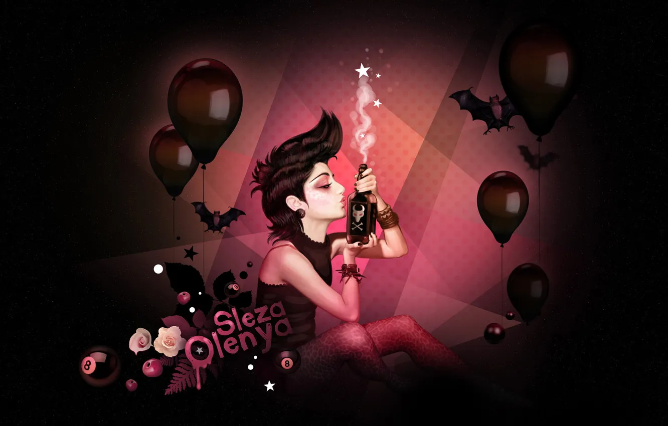 Photo wallpaper punk, Sle From Alas Do