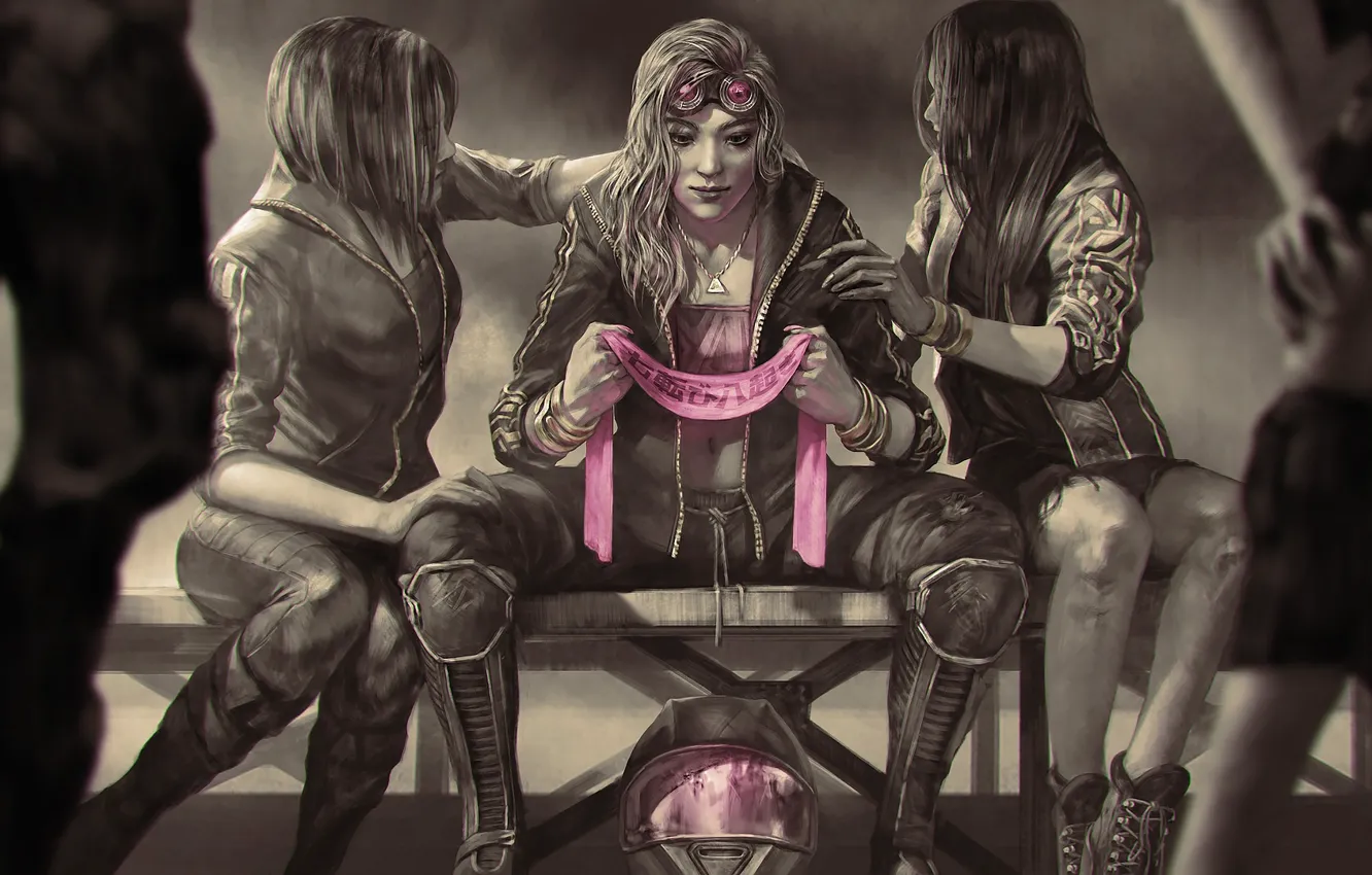 Photo wallpaper girl, the game, Dead by Daylight