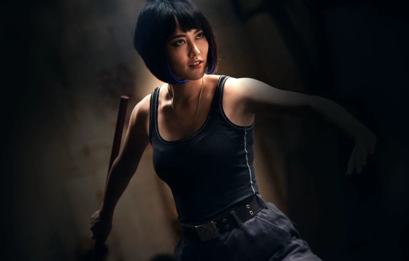 Photo wallpaper Pacific Rim, Pacific rim, Rinko Kikuchi, Mako Mori