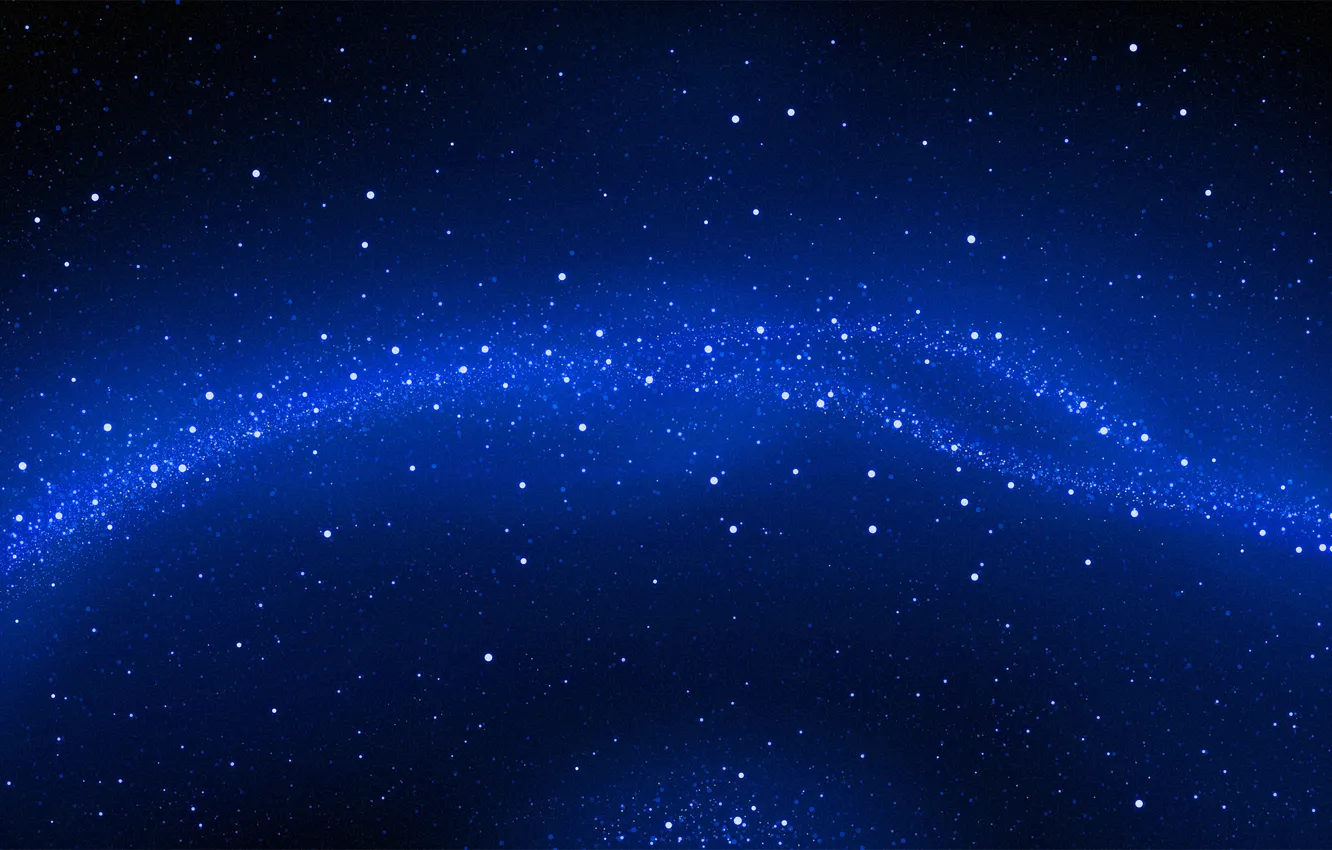 Photo wallpaper stars, blue