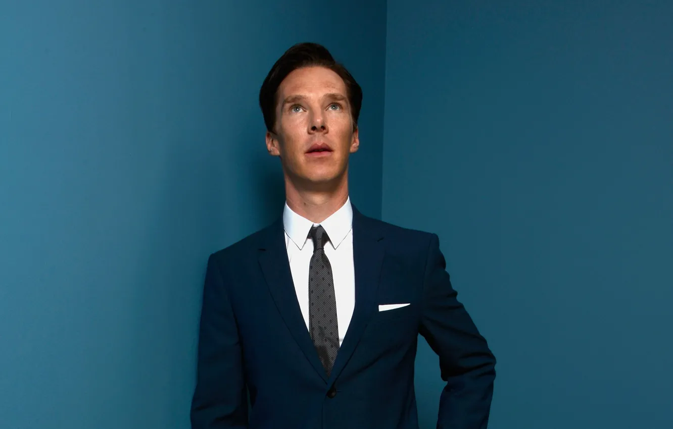 Photo wallpaper costume, Benedict Cumberbatch, Benedict Cumberbatch, look up, British actor