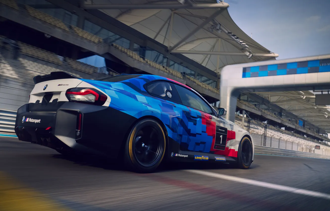 Photo wallpaper BMW, Racing